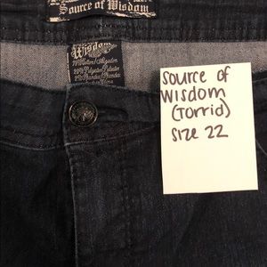 Torrid size 22 boot cut jeans